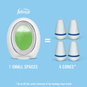 Febreze Small Spaces Air Freshener Gain Moonlight Breeze, .25 fl. oz.