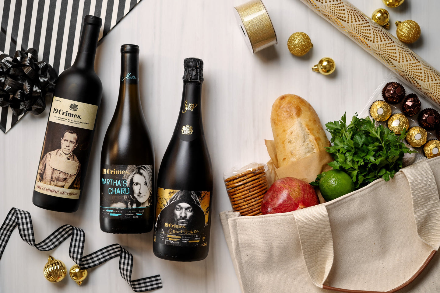 19 Crimes Martha's Chard Chardonnay White Wine, 750ml Bottle, 13.8% ABV