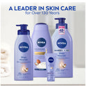 NIVEA Shea Nourish Body Lotion, Dry Skin Lotion with Shea Butter, 33.8 Fl Oz Pump Bottle