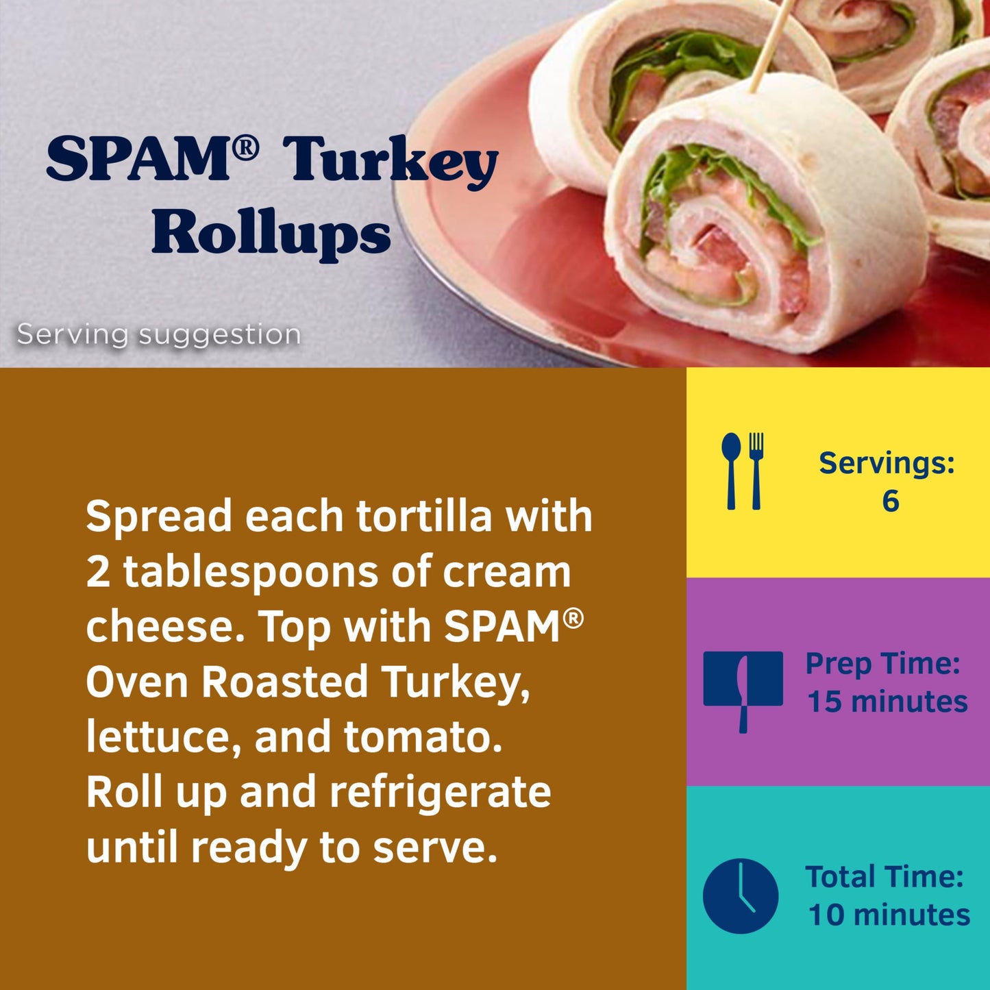 SPAM Oven Roasted Turkey, 9 g protein, 12 oz Aluminum Can