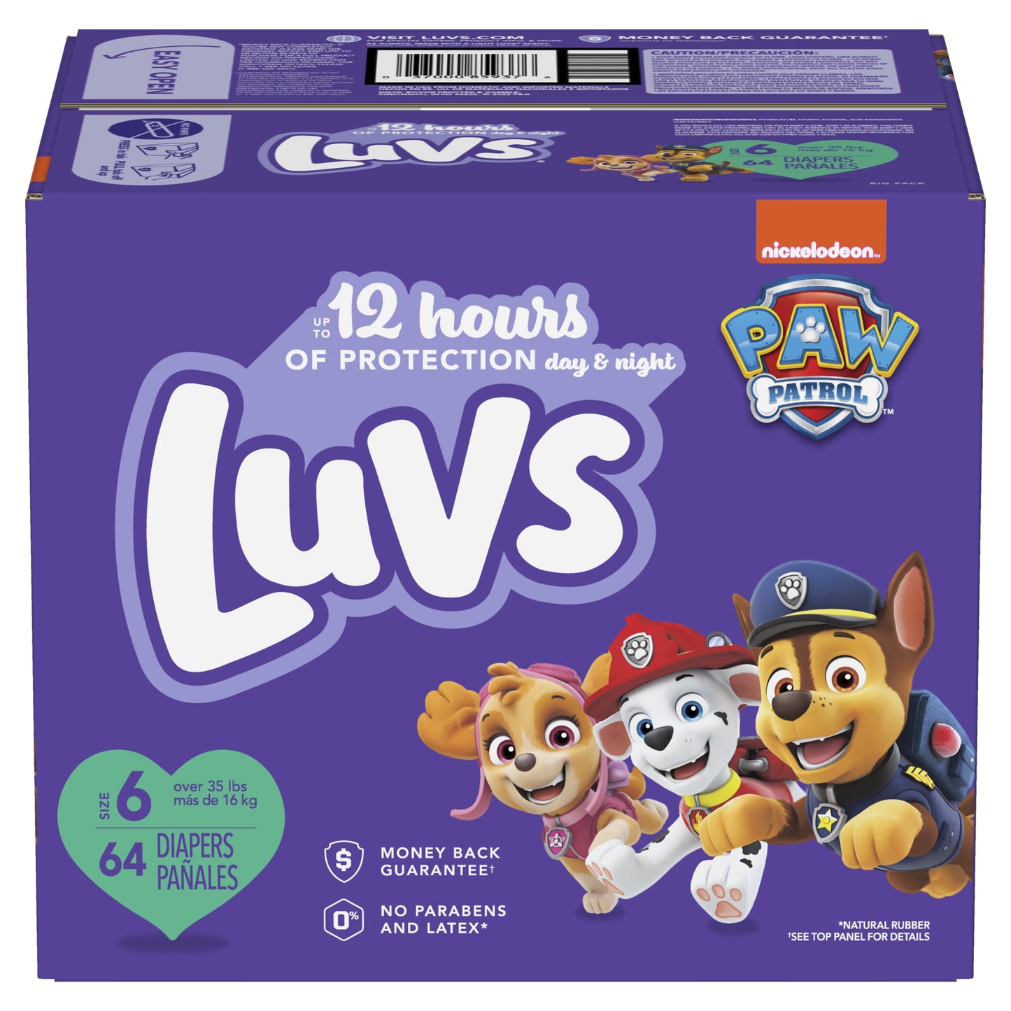 Luvs Diapers Size 6, 64 Count