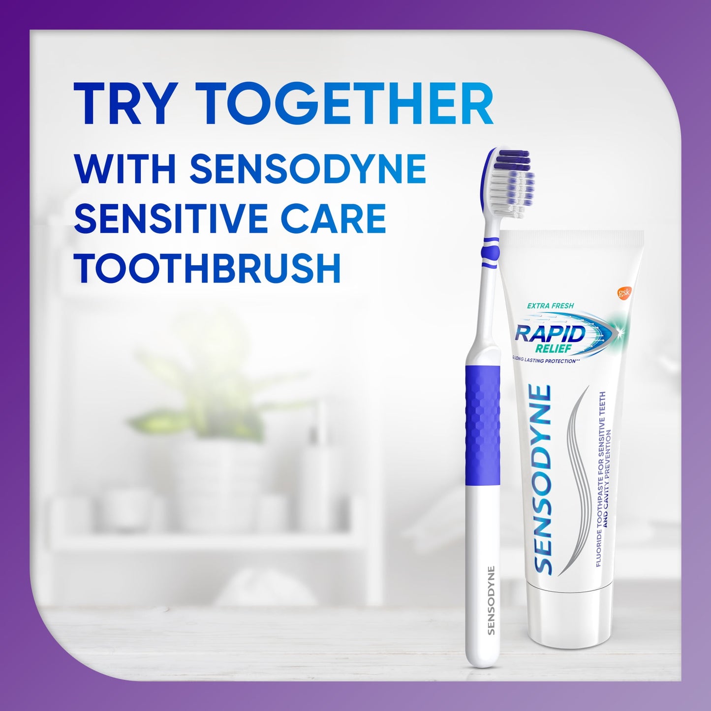 Sensodyne Rapid Relief Sensitive Toothpaste, Extra Fresh, 4 Oz