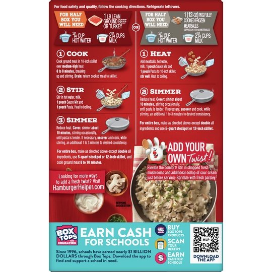 Hamburger Helper, Stroganoff Twin Pack