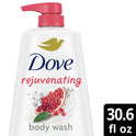 Dove Rejuvenating Long Lasting Gentle Body Wash, Pomegranate and Hibiscus, 30.6 fl oz