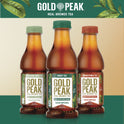 Gold Peak Real Brewed Tea Cane Sugar Sweet, Bottled Black Iced Tea Drink, 18.5 fl oz