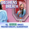 TheraBreath Whitening Mouthwash, Dazzling Mint, Dentist Formulated, 16 fl oz