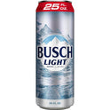 Busch Light Beer, 25 fl. oz. 1 Can, 4.1% ABV, Domestic, 3.2% ABV