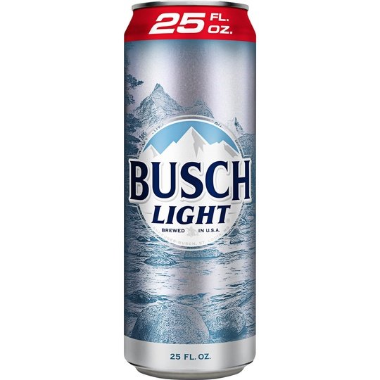 Busch Light Beer, 25 fl. oz. 1 Can, 4.1% ABV, Domestic, 3.2% ABV