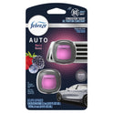 Febreze AUTO Air Freshener Vent Clip Berry Scent, Car Vent Clip, Pack of 2 Clips 0.7 fl oz Each