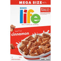 Quaker Life Cereal, Cinnamon, Mega Size, 32.5 oz