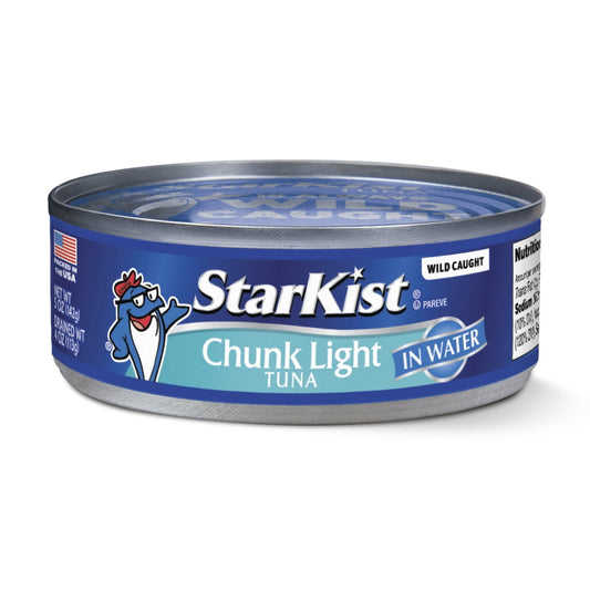 StarKist Chunk Light Tuna in Water, 5 oz, 4 Count