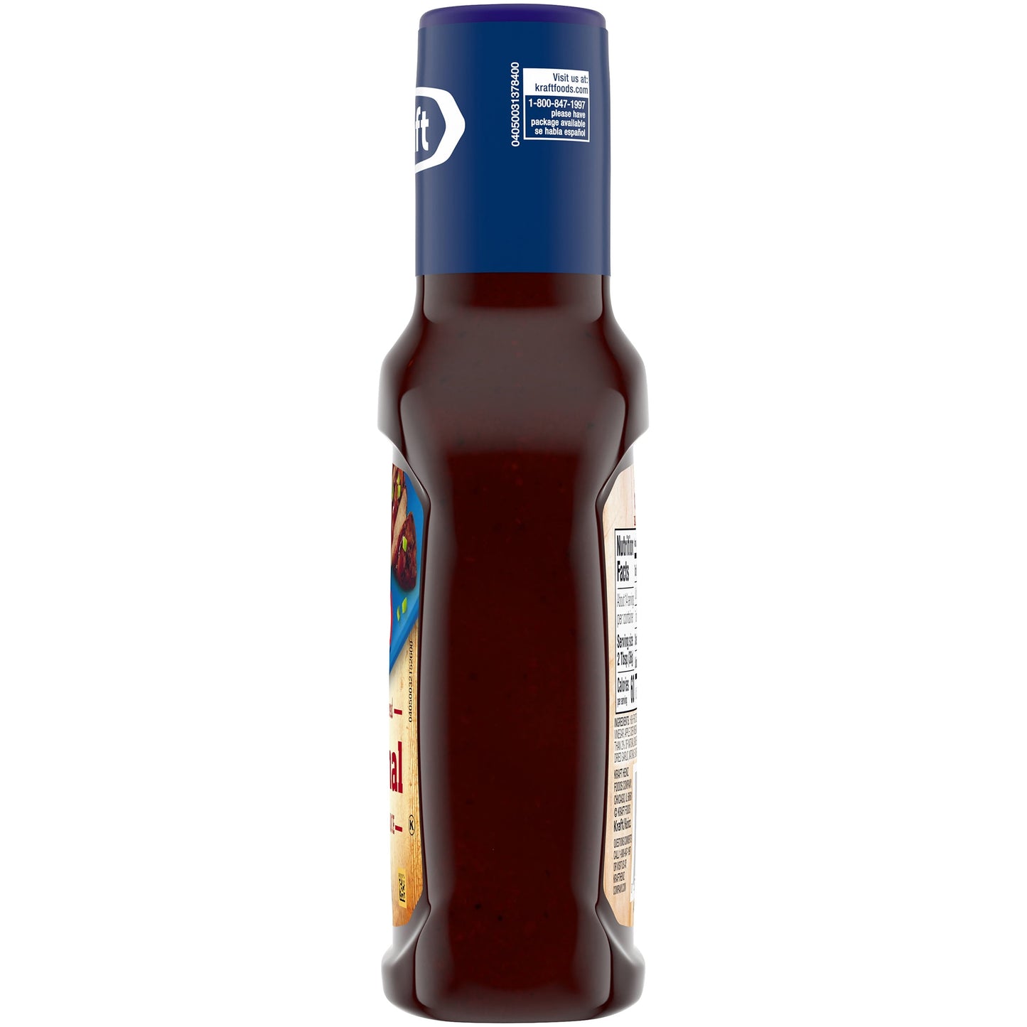 Kraft Original Slow-Simmered Barbecue BBQ Sauce, 18 oz Bottle