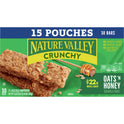 Nature Valley Crunchy Granola Bars, Oats 'n Honey, 30 Bars, 22.35 OZ (15 Pouches)