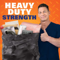 Hefty Heavy Duty Contractor Extra Large Trash Bags, 55 Gallon, 16 Count