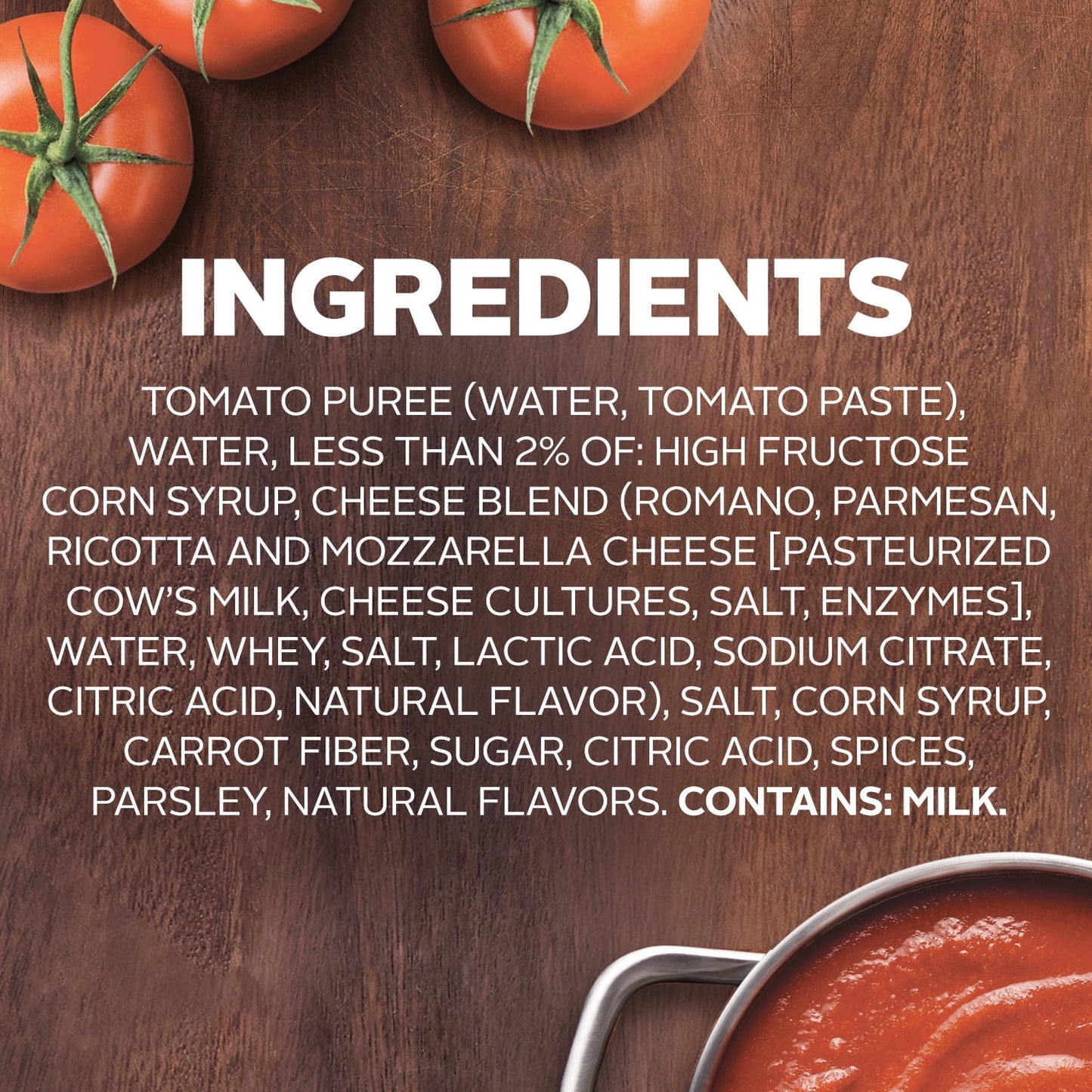 Hunt's Four Cheese Pasta Sauce, 100% Natural Tomato Sauce, Spaghetti Sauce, 24 oz Can