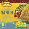 Old El Paso Stand âN Stuff Crunchy Taco Shells, Zesty Ranch Flavored, 10 Count, 5.4 oz