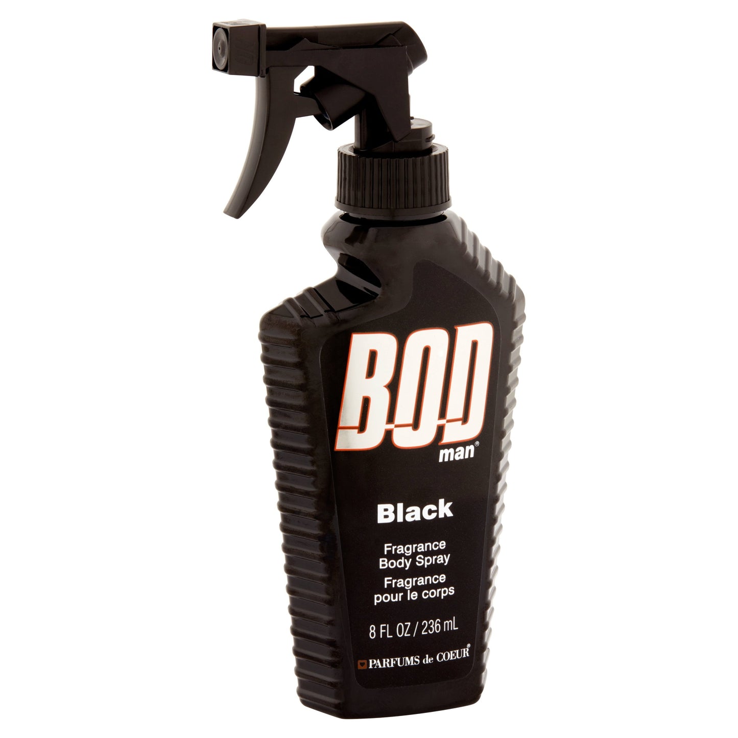 Bod Man Black Body Spray Fragrance, 8 Oz