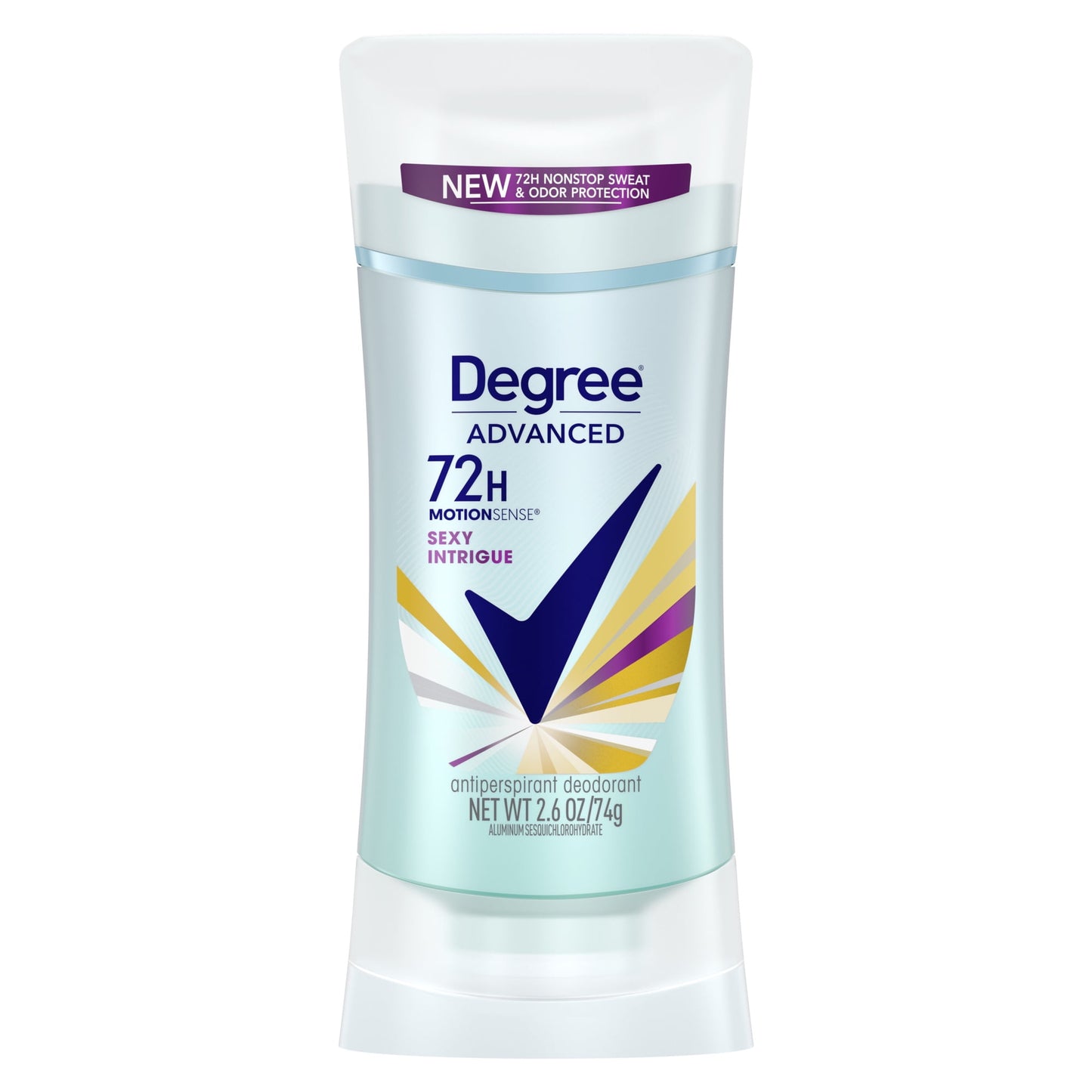 Degree MotionSense Long Lasting Antiperspirant Deodorant Stick, Sexy Intrigue, 2.6 oz