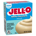 Jell-O White Chocolate Artificially Flavored Zero Sugar Instant Reduced Calorie Pudding & Pie Filling Mix, 1 oz. Box