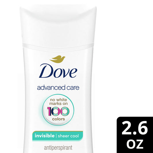 Dove Advanced Care Long Lasting Women's Antiperspirant Deodorant Stick, Grapefruit, 2.6 oz