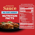 Hunt's Brand Tomato Sauce, No Salt Added, 8 oz Can