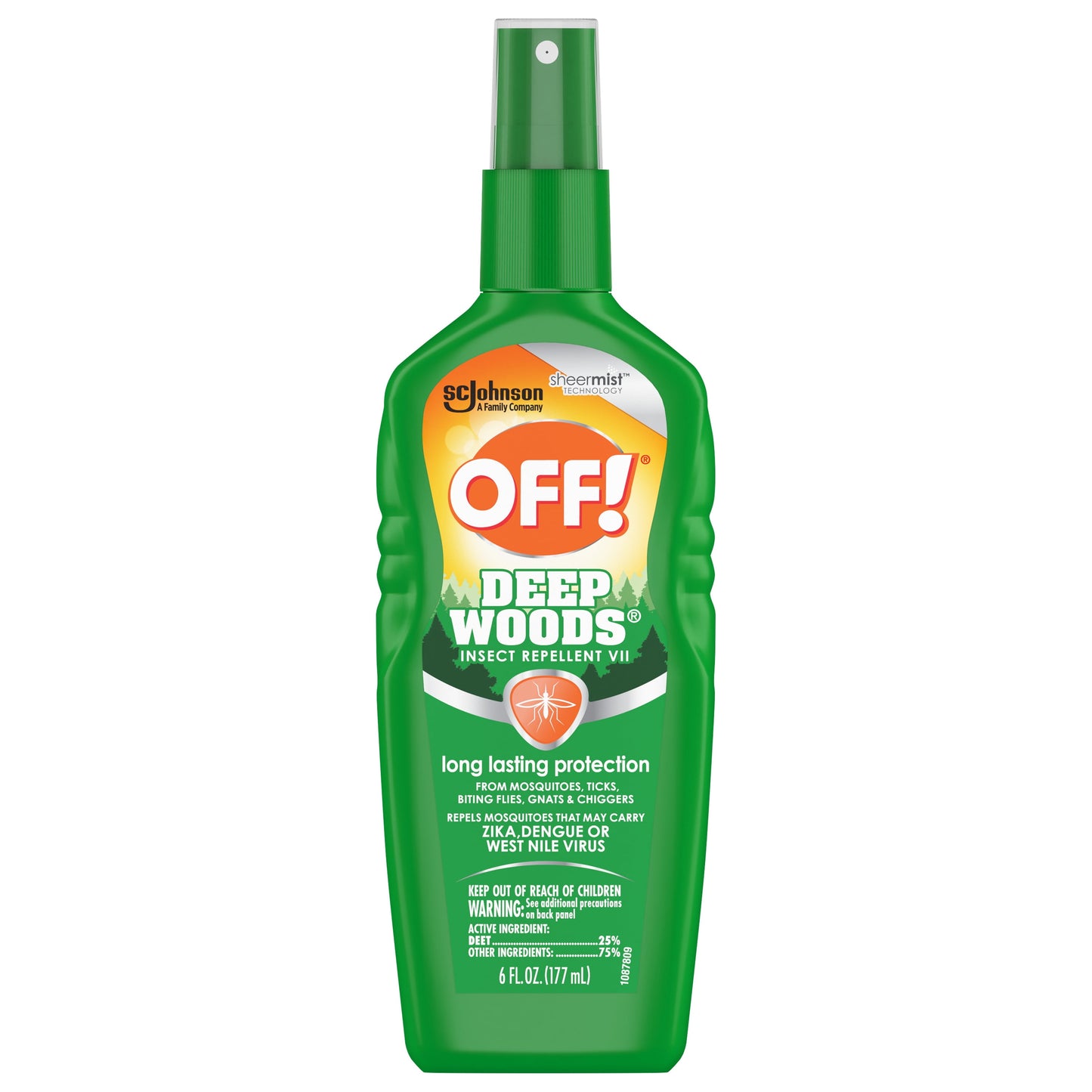 OFF! Deep Woods Insect Repellent VII, 6 fl oz