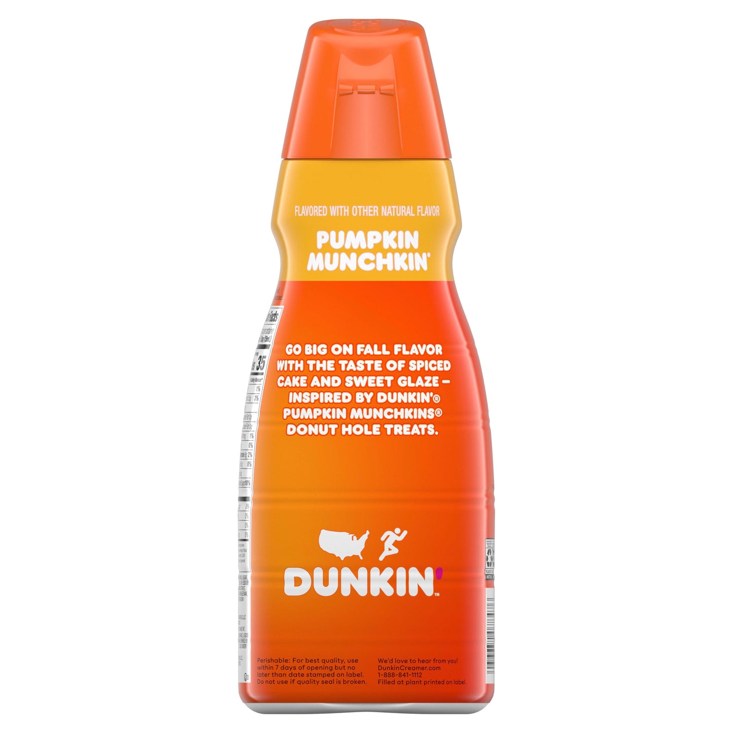 Dunkin’ Pumpkin Munchkin Coffee Creamer, 32 oz.