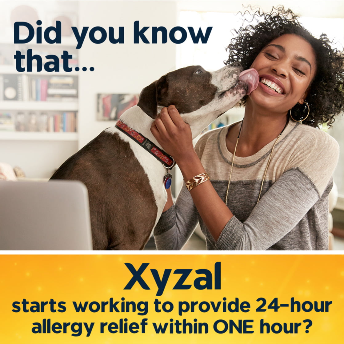 Xyzal Adult Allergy 24HR (10 Ct), Allergy Relief Tablets