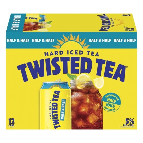 Twisted Tea Half & Half Hard Iced Tea, 12 Pack, 12 fl. oz. Cans