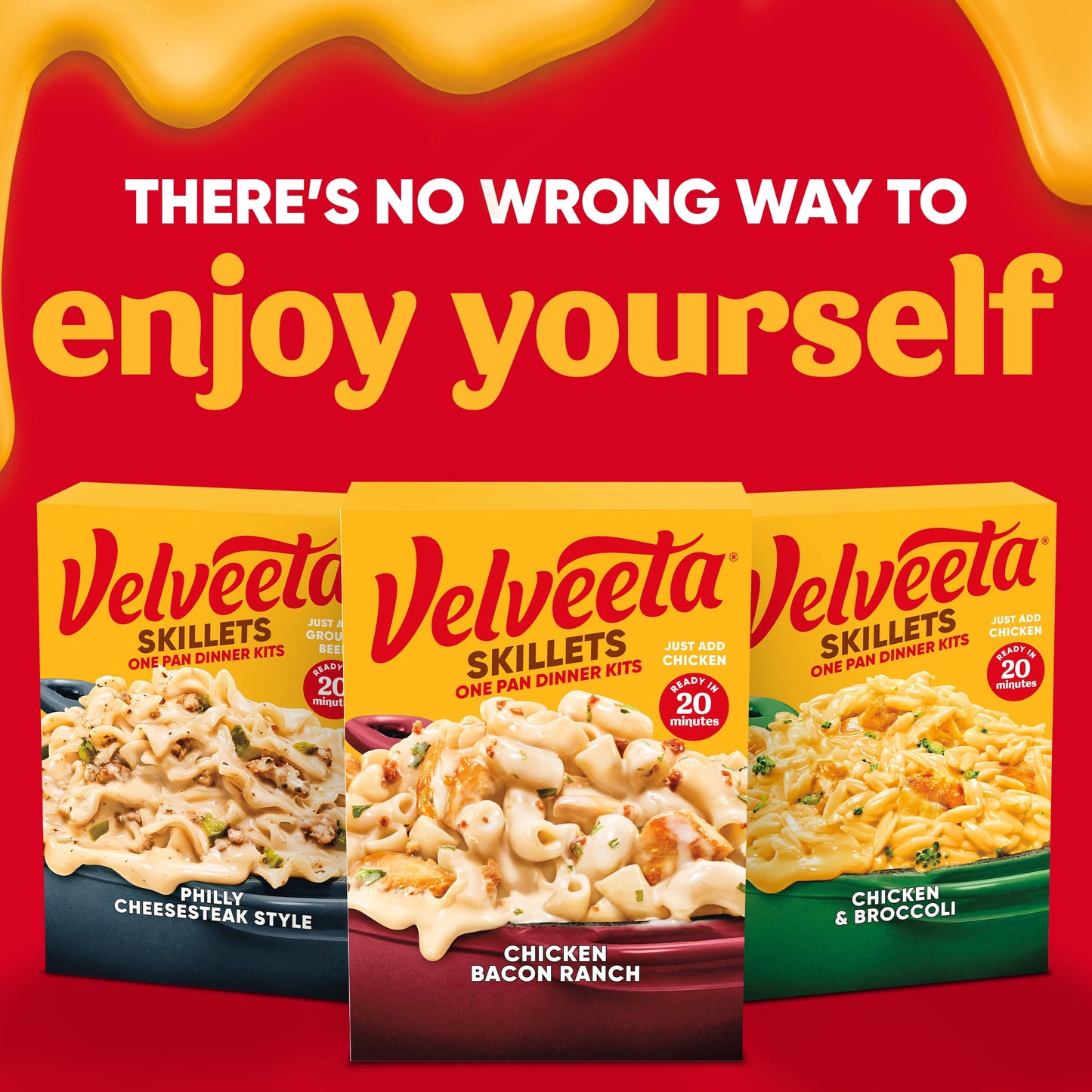 Velveeta Skillets Chicken Pasta Dinner Kit with Bacon & Ranch, 11.5 oz Box