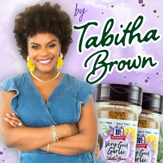 Tabitha Brown Salt-Free Garlic All Purpose Seasoning , 4.87 oz