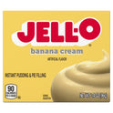 Jell-O Banana Cream Instant Pudding Mix & Pie Filling, 3.4 oz. Box