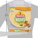 Mission Jalapeno Cheddar Flour Tortilla Wraps, 6 Count