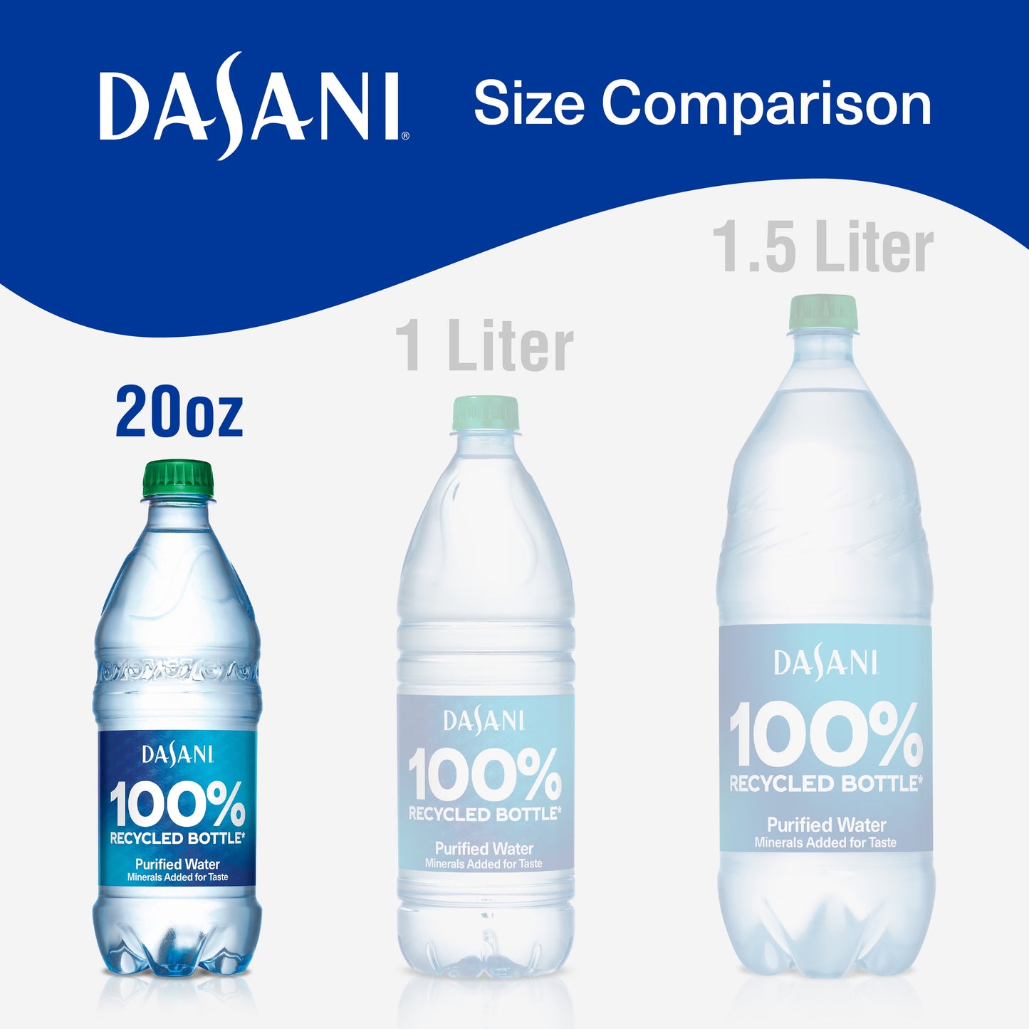 DASANI Purified Enhanced Mineral Water, 20 fl oz, Bottle