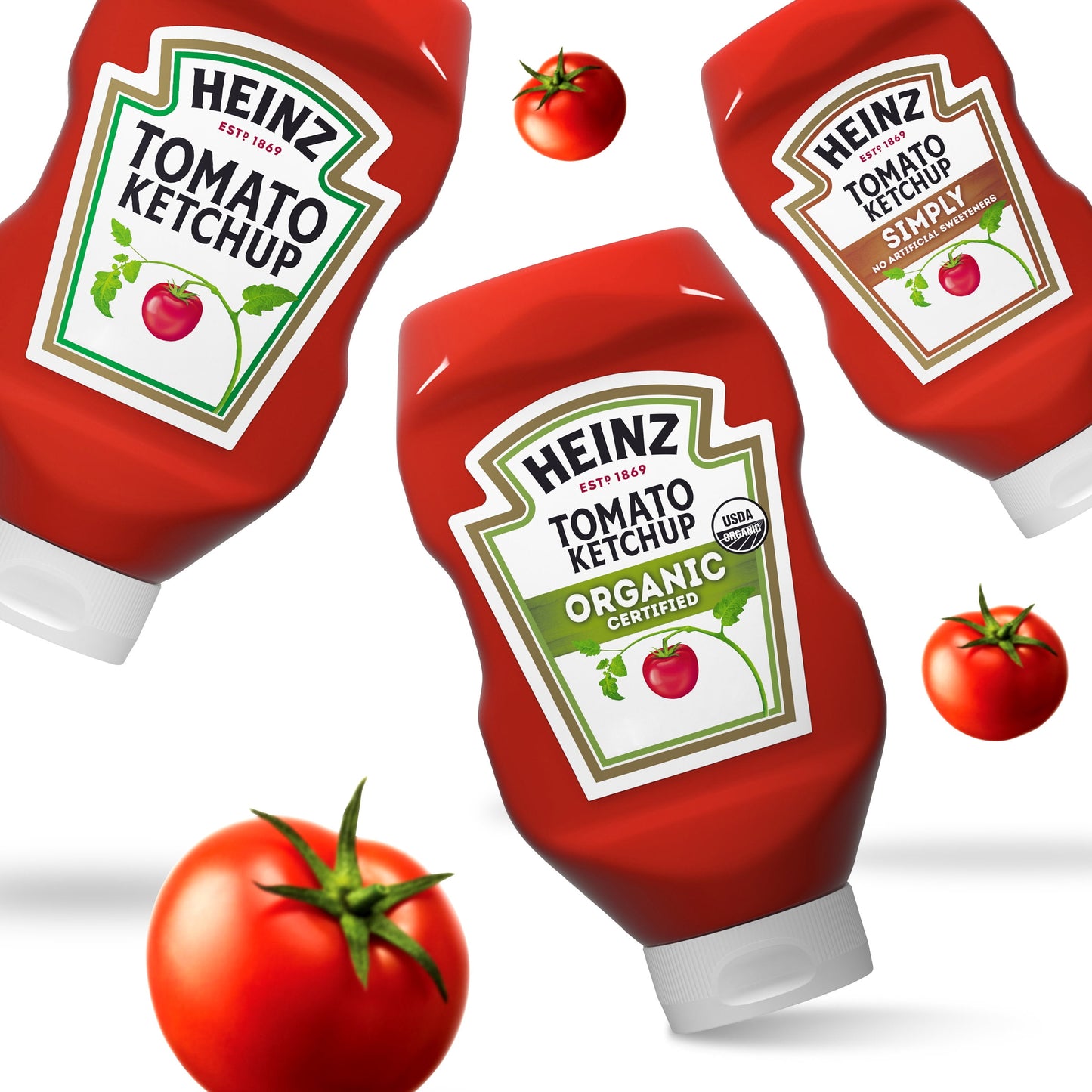 Heinz Organic Tomato Ketchup, 32 oz Bottle