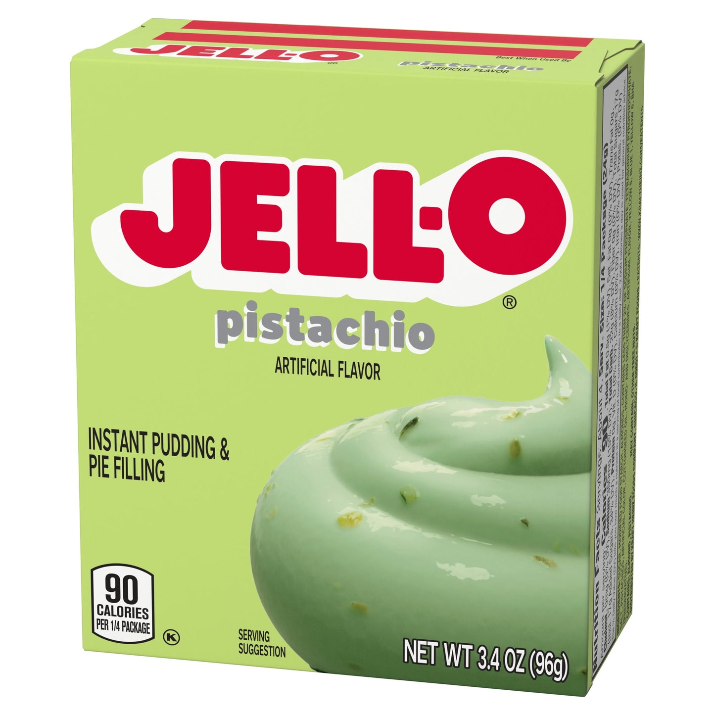 Jell-O Pistachio Instant Pudding Mix & Pie Filling, 3.4 oz. Box