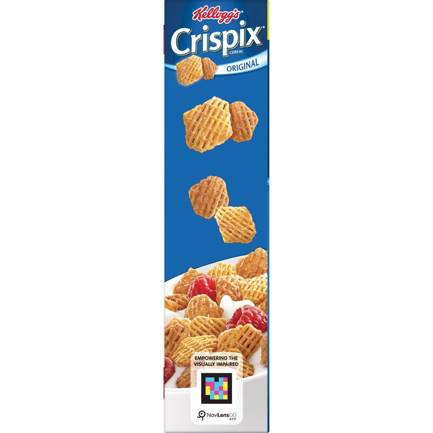 Kellogg's Crispix Original Cold Breakfast Cereal, Family Size, 18 oz Box