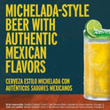 Modelo Chelada Limon y Sal Mexican Import Flavored Beer, 12 Pack Beer, 12 fl oz Cans, 3.5% ABV