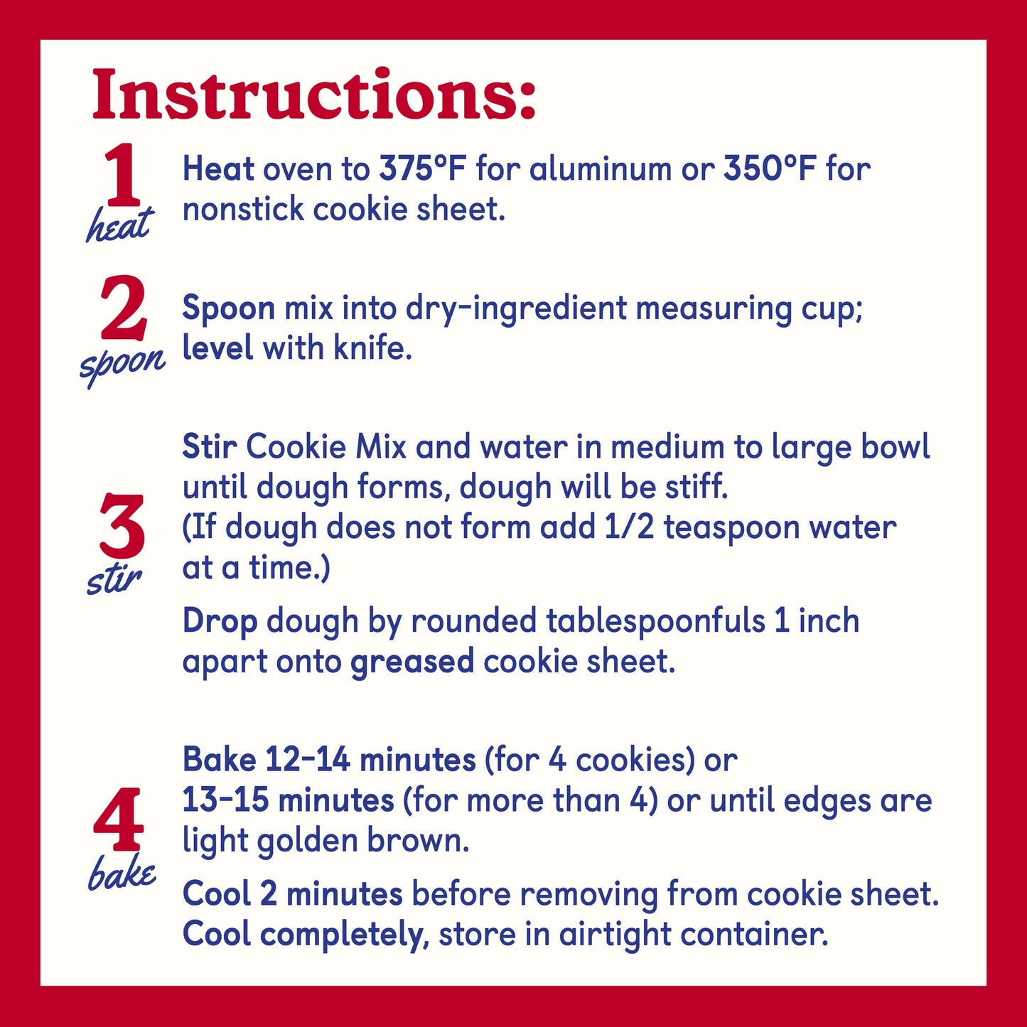 Betty Crocker Batchables Chocolate Chip Cookie Mix, Mix and Bake 4 to 24 per batch, 28 oz.