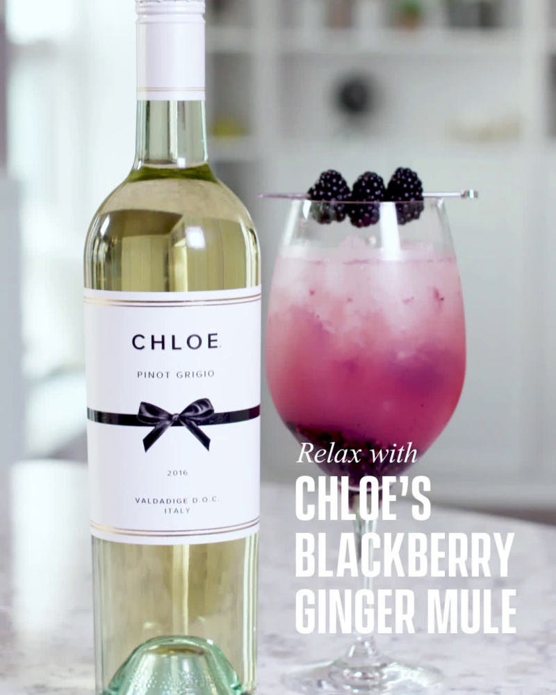 Chloe Pinot Grigio Italian White Wine, 750 ml Glass, ABV 12.00%