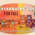 Starbucks Fall Blend, Ground Medium Roast Coffee, 100% Arabica, Bag (17 Oz)