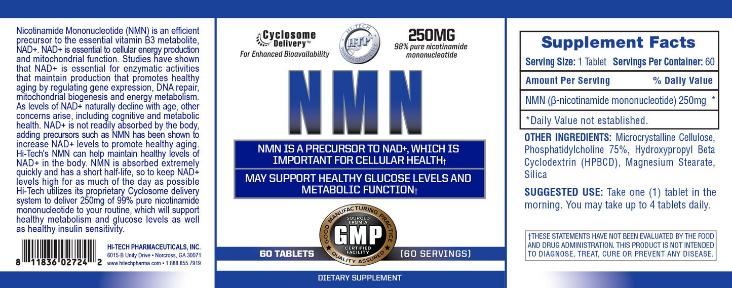 Hi-Tech NMN 60 Tablets