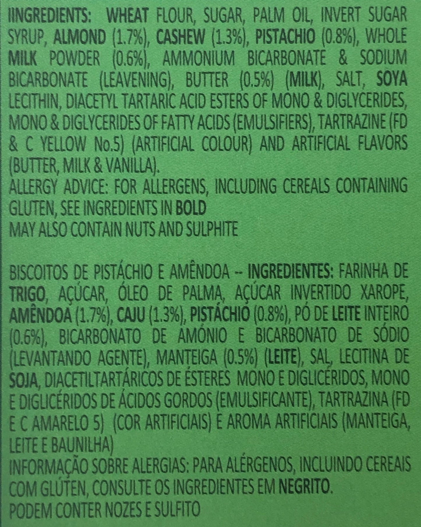 Good Day (Pista-Almond Cookies)