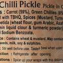 Carrot Chilli Pickle in Oil