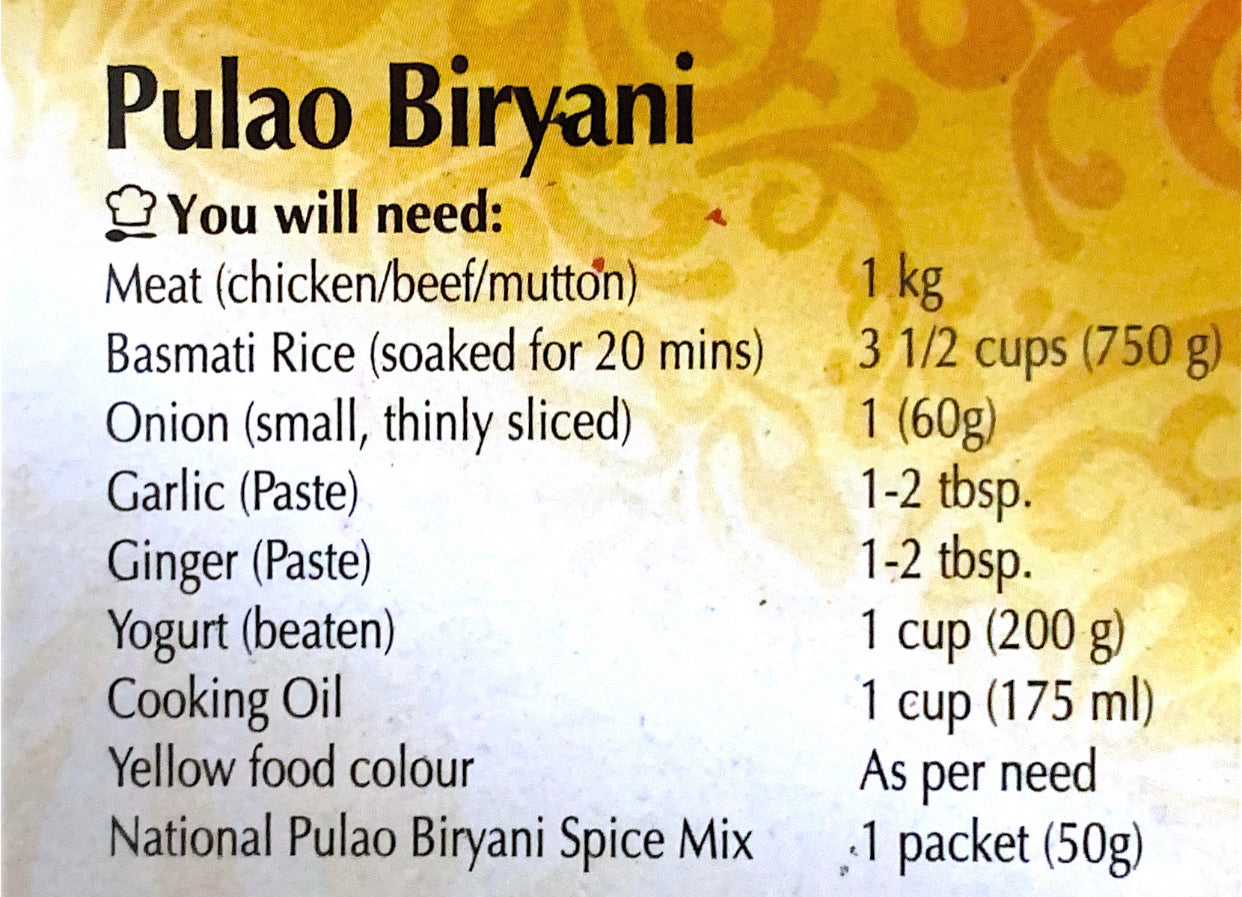 Pulao Biryani