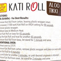 Aloo Tikki Kati Roll