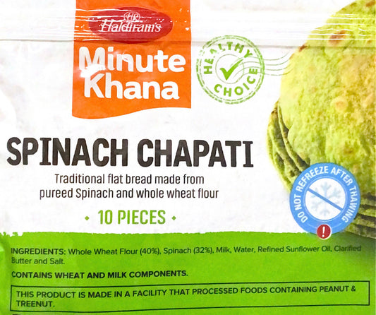 Spinach Chapati