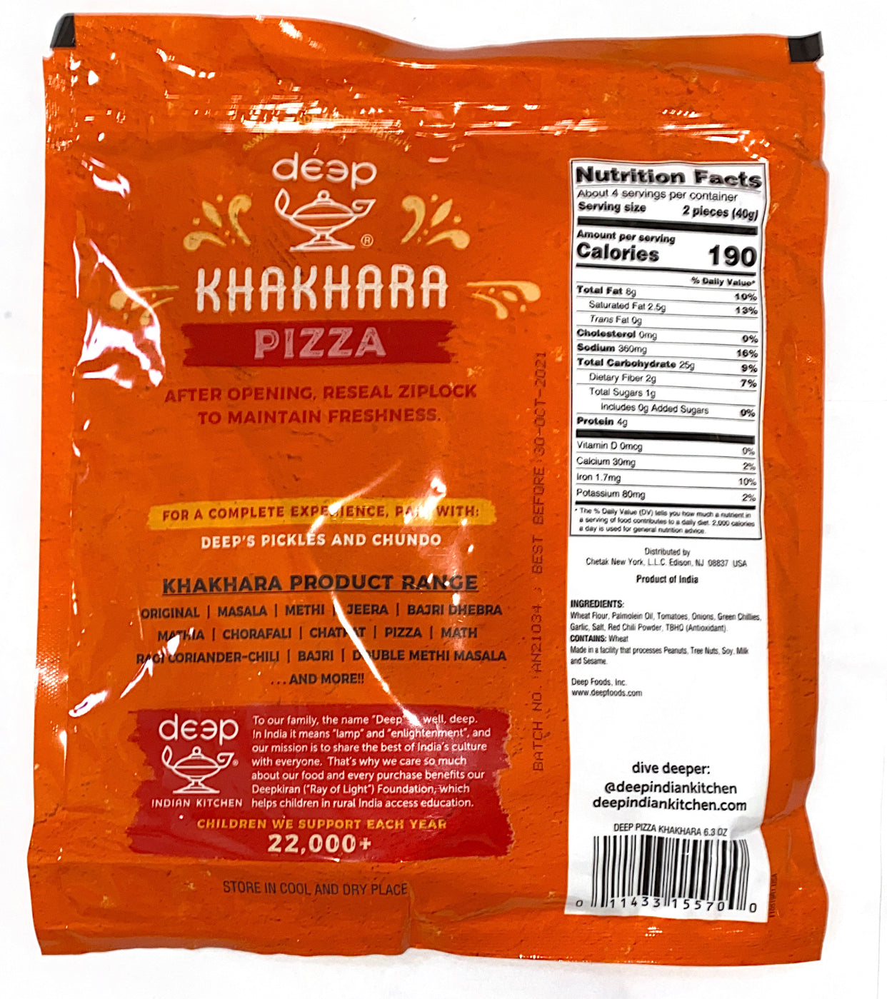 Pizza Khakhra