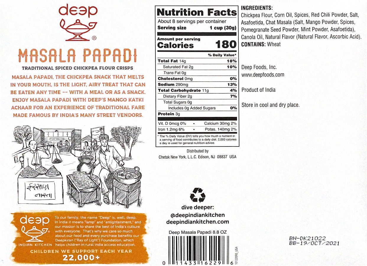 Masala Papadi