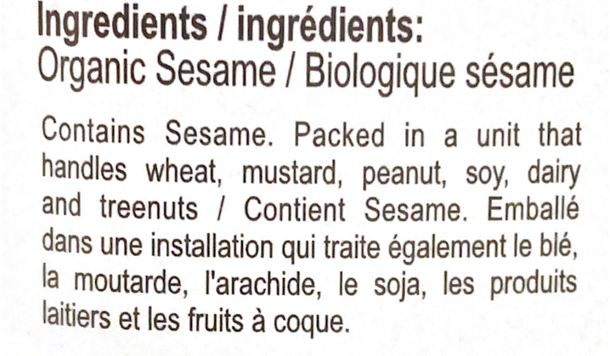 Organic Sesame Seeds